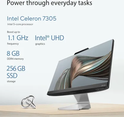 Asus AIO A3 A3202WBA-BPB021W All in One PC (Intel Celeron 7305/ 8 GB RAM/ 256 GB SSD/ Win 11) Thumb-2