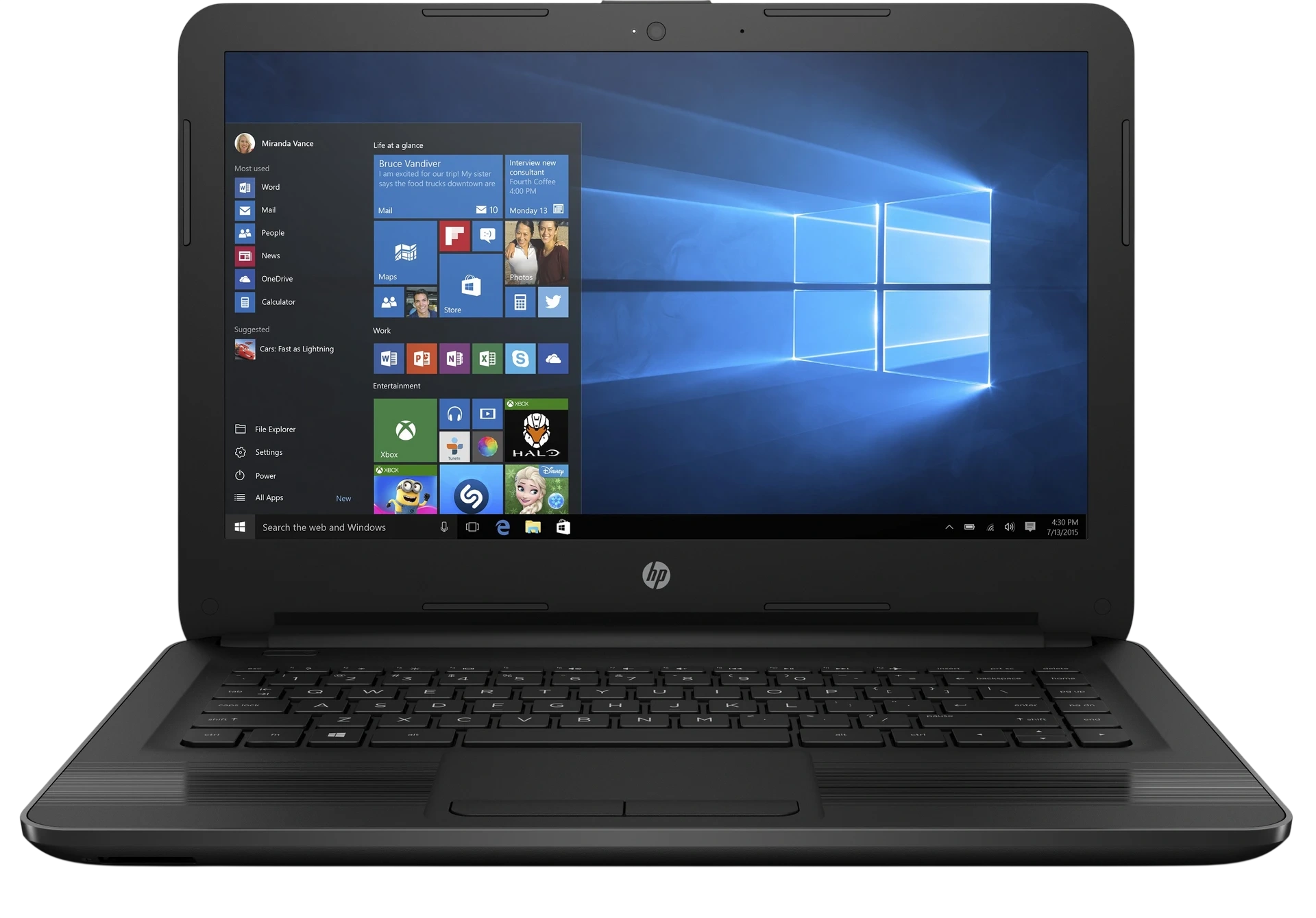 HP 14-ar005tu (1PL50PA) Laptop Image-1