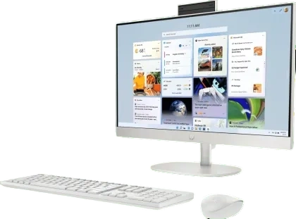 HP 24-cr0025in All in One PC (AMD Ryzen 5 7520U/ 16 GB RAM/ 512 GB SSD/ Win 11) Image-2