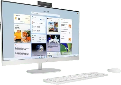 HP 27-cr0902in AIO Desktop (13th Gen Core i3/ 8 GB RAM/ 512 GB SSD/ Win 11) Image-2