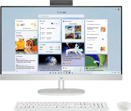 HP 27-cr0902in AIO Desktop (13th Gen Core i3/ 8 GB RAM/ 512 GB SSD/ Win 11) Image-1