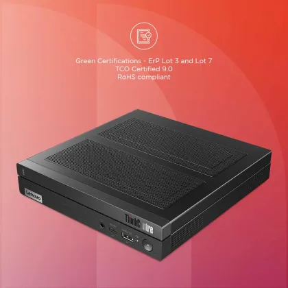 Lenovo ThinkCentre Neo 50q 12LNA00LIH Mini PC (13th Gen Core i5/ 8 GB RAM/ 512 GB SSD/ DOS) Image-2