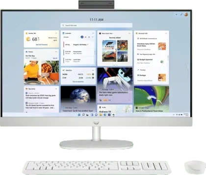 HP 27-cr0902in AIO Desktop (13th Gen Core i3/ 8 GB RAM/ 512 GB SSD/ Win 11) Image