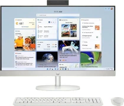 HP 27-cr1078in All-in-One PC (Intel Core Ultra 7 155U/ 32 GB RAM/ 1 TB SSD/ Win 11) Image